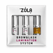 Zola Antakių ir Blakstienų Laminavimo Sistemos Rinkinys, №1, 2, 3 po 10 ml