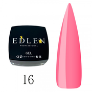 Edlen nail builder gel no. 16 Light pink, 15 ml