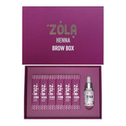 Zola Henna Box Set, 10 g*6 pcs.