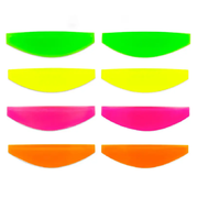Валики силиконовые Lami Yami Neon Pads, (4 пары/уп)