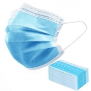 Disposable masks (50 pcs/pack), blue