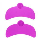 Maxymova silicone eyelash pads 1 pair, violet