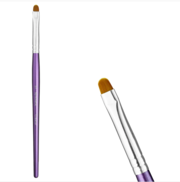Pędzelek do brwi Creator Synthetic nr 17 okrągły, fioletowa rączka