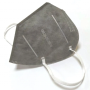 Maska filtrująca KN95 sześciowarstwowa bez zaworu (1 szt.), szara 