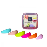 Wałeczki do laminacji i liftingu Lami Lashes Aqua Color Pads, 6 par