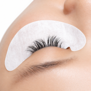 V-förmige Augenpatches für Wimpern (50 Stk./Packung), weiß