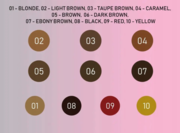 Henna antakiams &quot;Zola 10 Yellow&quot; (maskuoklis), 5 g