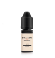 Face Star Black pigment for permanent make-up, 10 ml