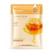 Moisturising face mask with honey extract